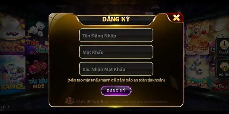 Quy trình đăng ký tài khoản đơn giản chỉ mất 3 phút